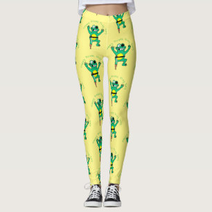 Leggings Joyeuse journée de la grenouille pirate Thunder_Co