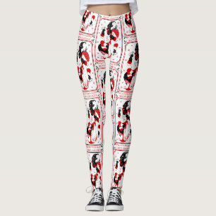 Leggings joyeux krampus de Noël