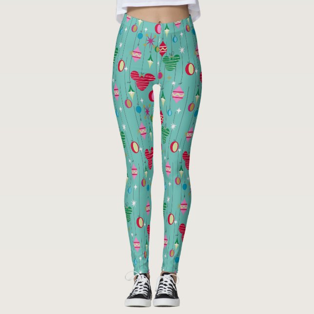 Leggings Joyeux Noël | Mickey Retro (Devant)