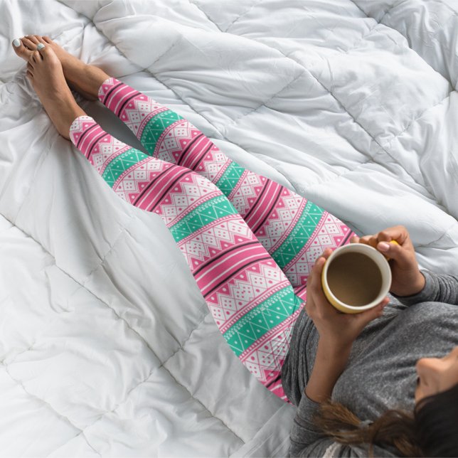 Leggings Joyeux voeux de Noël et de doux voeux (Créateur téléchargé)