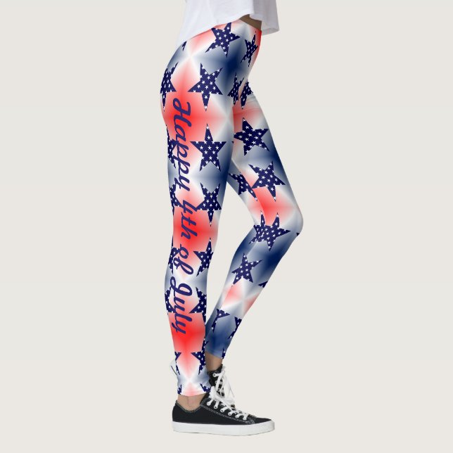 Leggings JUILLET 4e LEGINGS Custom Star Parade Jogging Pant (Droite)