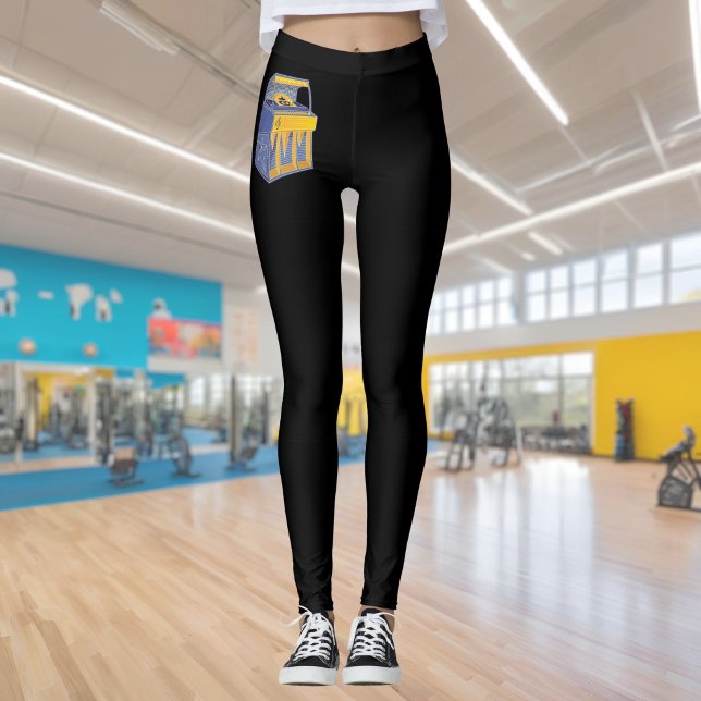 Leggings Juke-box Rétro (Créateur téléchargé)