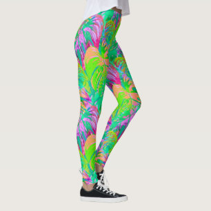 Leggings Jungle Alien Psychédélique Psychotique