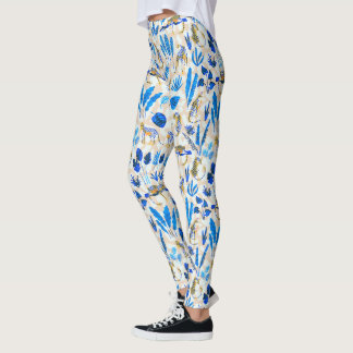 Leggings Jungle léopard tropicale