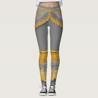 Leggings Jupe-moi sur l'art de Lace AI