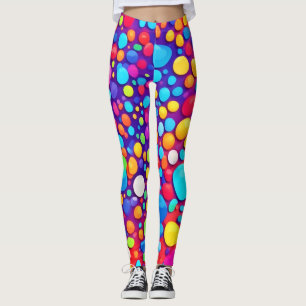 Leggings Kaleidoscope Abstrait