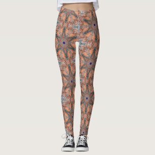 Leggings Kaléidoscope de corail aquatique01