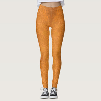 Leggings Kaleidoscope étoile orange brûlée
