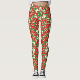 Leggings Kaleidoscopes verts