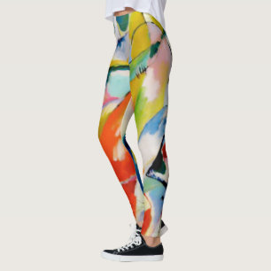 Leggings Kandinsky, Panneau Abstrait 1914