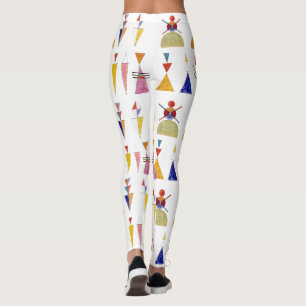 Leggings Kandinsky, Porte de Kiev, aquarelle pour..