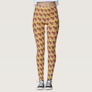 Leggings Kansas City Memphis Barbecue Barbecue Ribs de rech