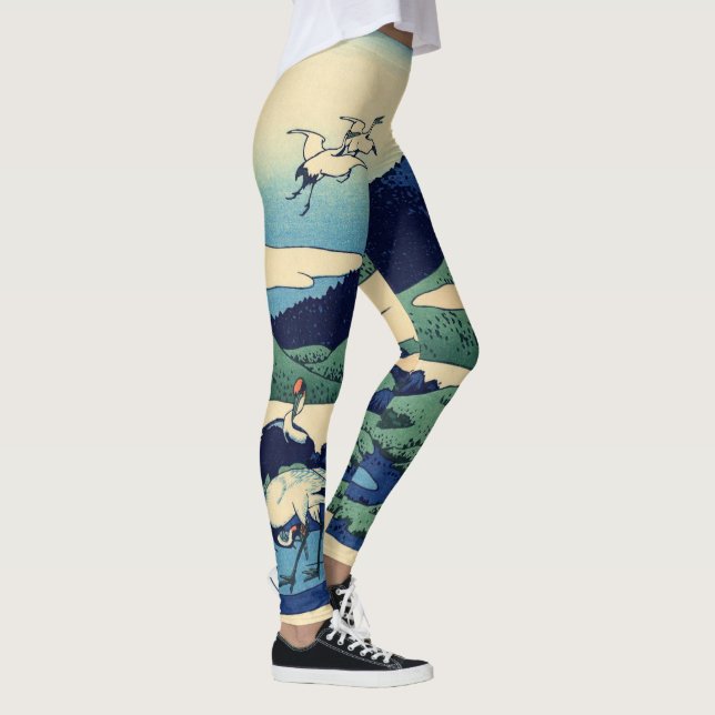 Leggings Katsushika Hokusai - Umegawa dans la province de S (Droite)
