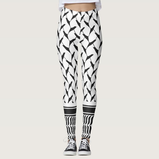 Leggings Keffiyeh palestinien (Devant)