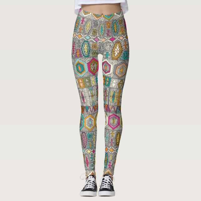 Leggings kilim pembe (Devant)