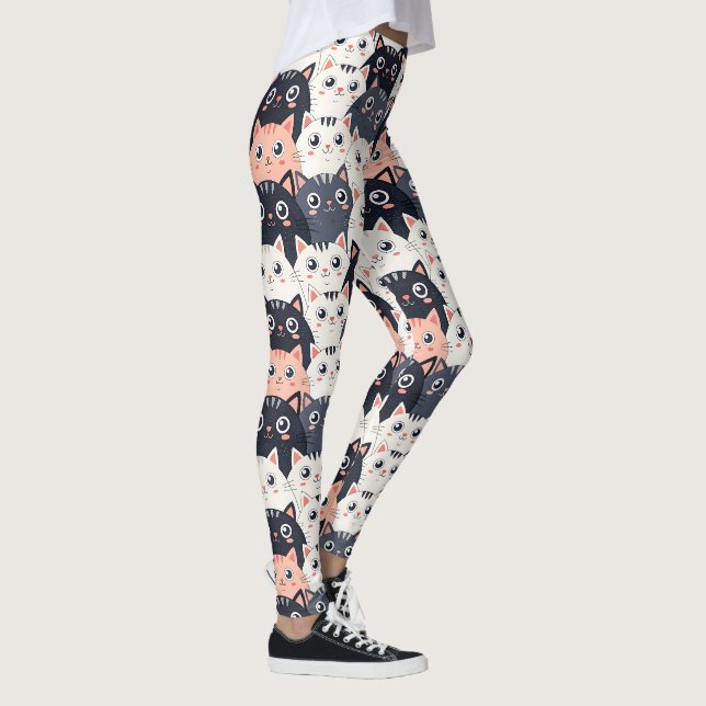 Leggings Kitty Kat Kaleidoscope (Droite)