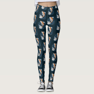 Leggings Koi Poisson maître de courbure