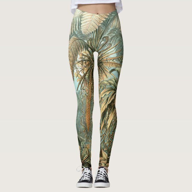 Leggings Kunstformen der Natur, Filicinae - Ernst Haeckel (Devant)