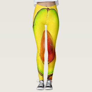Leggings La beauté d'une conception d'Avocado saine