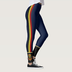 Leggings La Belgique barre le drapeau