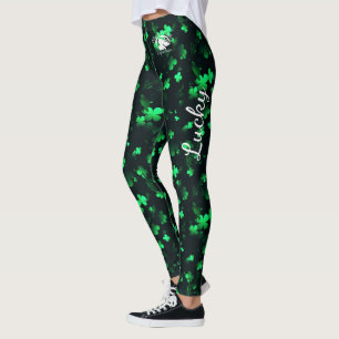 Leggings La blonde et s'est cassée - "personnalisez ces"