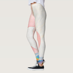 Leggings La colombe par Hilma af Klint