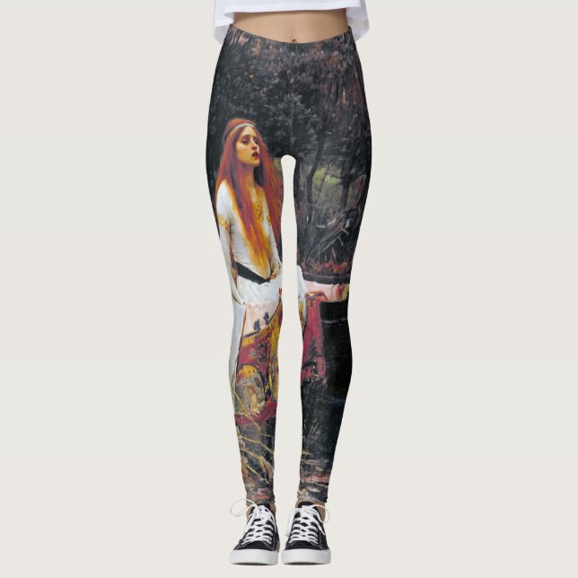 Leggings La Dame de Shalott, John William Waterhouse (Devant)