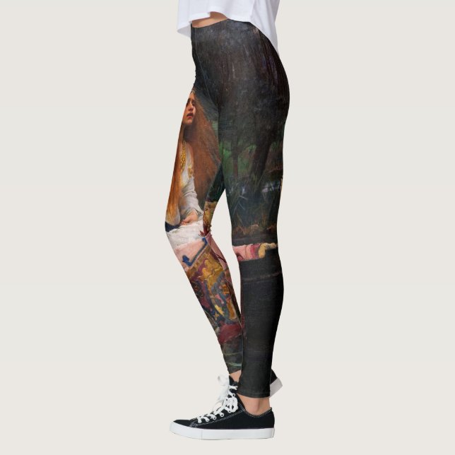 Leggings La Dame de Shalott par John William Waterhouse (Gauche)
