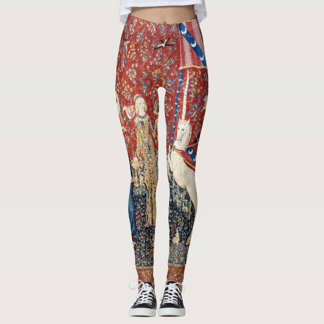 Leggings La Dame et la licorne, Goûtez (Devant)