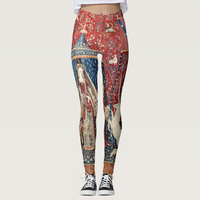 Leggings La Dame et l'Unicorne, À mon seul désir (Devant)