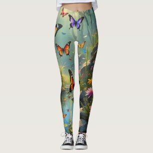 Leggings La faune des papillons
