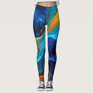 Leggings La Lave Océanique "Tempestial"
