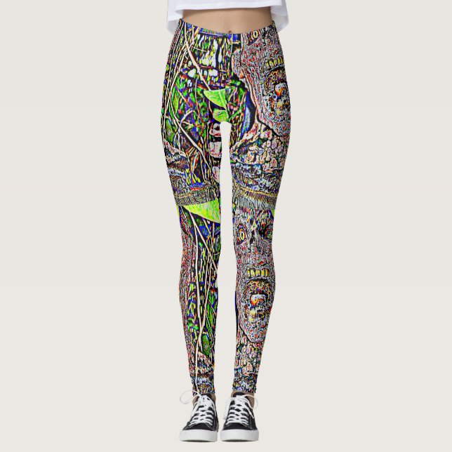 LEGGINGS LA MARCHE COMPLÈTEMENT… FREDDIE KREUGER (Devant)