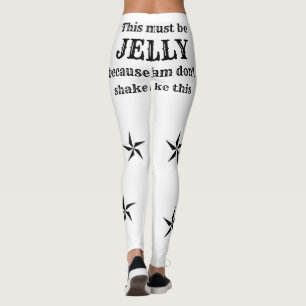 Leggings La mode de l'exercice amusant féminin JELLY SHAKE