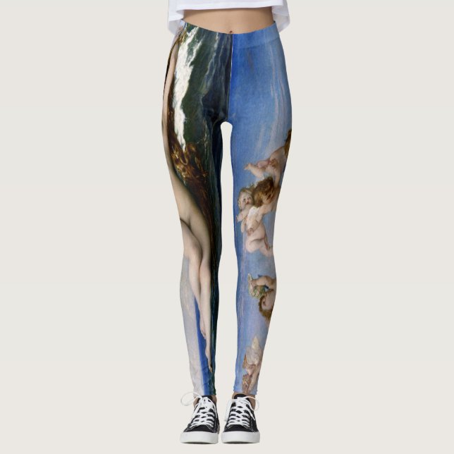 Leggings La Naissance de Vénus (Devant)