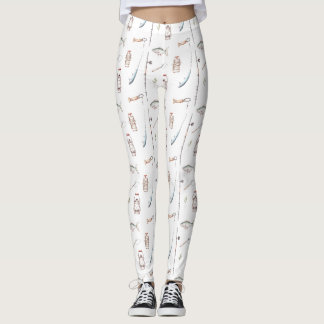 Leggings La pêche est le sport qui consiste à noyer les ver