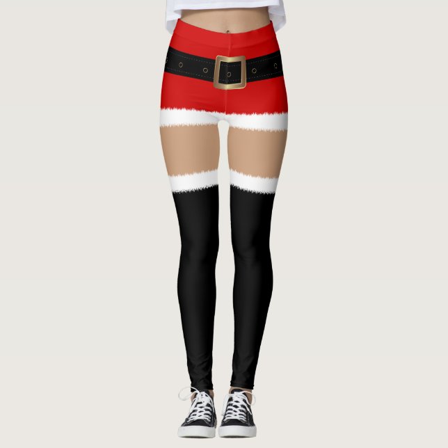 Leggings La petite aide de Père Noël (Devant)