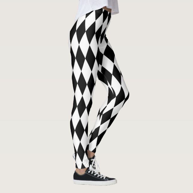 Leggings La Reine Freddie Mercury de guêtres de harlequin (Droite)
