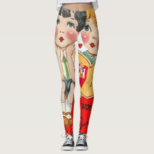 Leggings La Saint-Valentin Longtemps