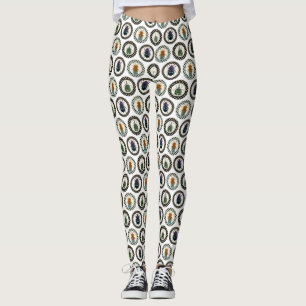 Leggings La Science colorée de scarabées d'insectes