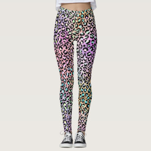 Leggings La série Iridescent Leopard Design 6