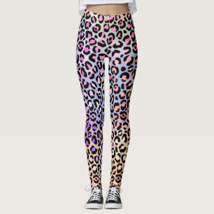 Leggings La série Iridescent Leopard Design 7