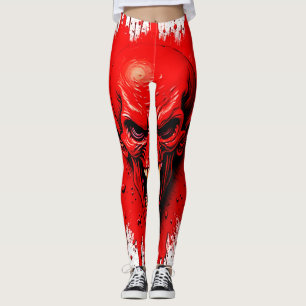 Leggings La soif de sang : le vengeful Vampire