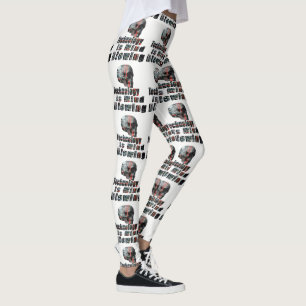 Leggings La technologie est soufflante d'esprit, dames Legg