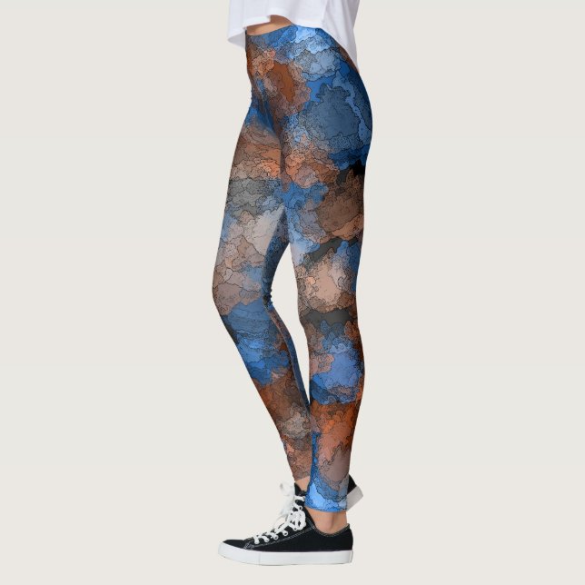 Leggings La terre (Gauche)
