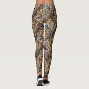 Leggings La verdure sauvage - gothique victorien