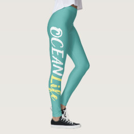 Leggings LA VIE DES OCÉANS tropicaux |