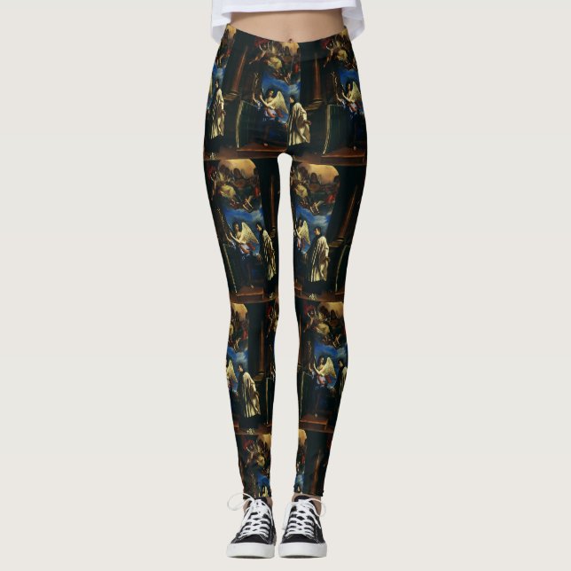 Leggings La Vocation de Saint Aloysius Luigi Gonzaga (Devant)