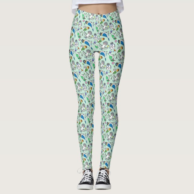 Leggings Lab Birds - Ornithologie (Devant)