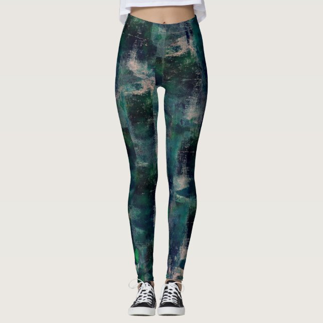 Leggings Lagon Bleu (Devant)